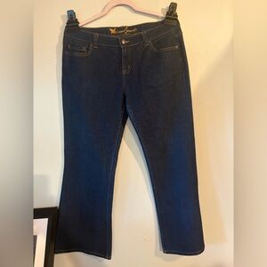 Wet Seal Dark Blue Boot Cut Jeans SZ 13 S Y2K